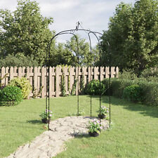 Garden arch black for sale  SOUTHALL