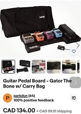 Usado, Pedaleira de guitarra - Gator The Bone com bolsa de transporte EXTRAS LEGAL! comprar usado  Enviando para Brazil