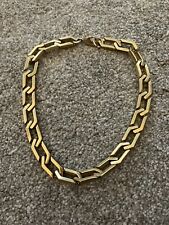gogo phillip gold chunky chain necklace for sale  BASINGSTOKE