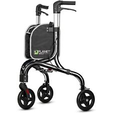 3 Three Wheel Rollator Walker For Seniors Portable Foldable Ultra Lightweight for sale  Shipping to South Africa