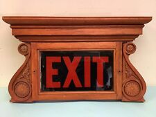 Vintage exit sign for sale  Haverhill