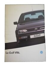 Brochure golf vr6 d'occasion  Tournehem-sur-la-Hem