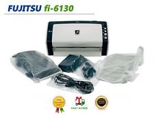 Usado, Fujitsu FI-6130 scanner colorido de documentos duplex novos rolos novas bandejas novo adaptador comprar usado  Enviando para Brazil