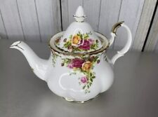 Royal Albert Old Country Roses Bone China Tea Set And Large Tray Made In England for sale  Shipping to South Africa