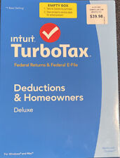 Turbotax user deluxe for sale  Waxahachie