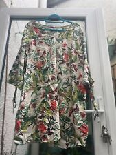 Floral tunic size for sale  CULLOMPTON