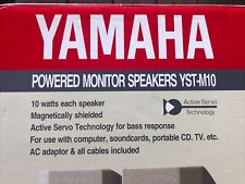 Alto-falantes Yamaha Powered Monitor YST-M10. Na caixa  comprar usado  Enviando para Brazil
