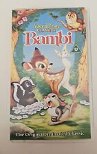 Disney bambi vhs for sale  NORWICH