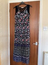 Navy floral lined for sale  BARNSTAPLE