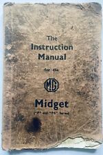 mg midget haynes manual for sale  LUTTERWORTH