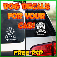 Dog decal silhouette for sale  THIRSK