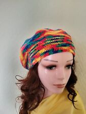 Handmade crochet beret for sale  BIRMINGHAM