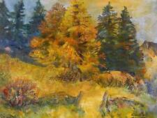 Painting forest autumn for sale  EDINBURGH