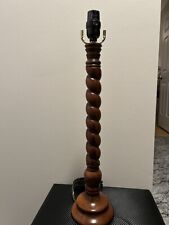 lamp spiral wood for sale  Huntingdon Valley