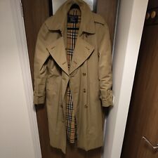 Mens burberry trench for sale  BIGGLESWADE