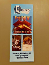 Used, 2010 Quassy Connecticut amusement park map brochure guide roller coaster for sale  Shipping to South Africa