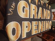 grand opening banner 3x8 for sale  Zebulon