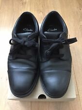 Clarks boys black for sale  RICKMANSWORTH