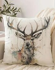 Stag cushion cover for sale  STOCKPORT