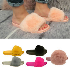 Ladies fluffy slippers for sale  UK