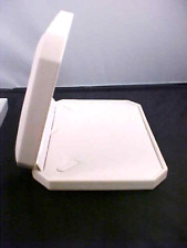 Colar caixa de presente grande branco couro sintético acolchoado forrado de seda tipo de exibição NOVO comprar usado  Enviando para Brazil