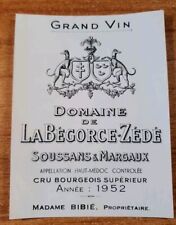 Etiquette vin domaine d'occasion  Montigny-le-Bretonneux