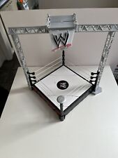 WWE Raw Wrestling Ring Spring Loaded Launcher & Scaffolding Play Set Mattel 2013 for sale  Shipping to South Africa