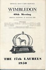 Greyhound racing programme for sale  LONDON