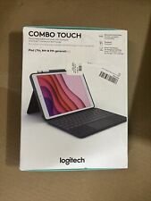 Funda para teclado táctil Logitech Combo 4 Apple iPad 10.2" 7a 8a 9a generación 920-009608 segunda mano  Embacar hacia Argentina