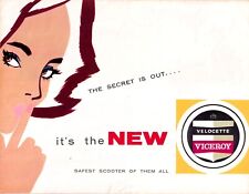 Velocette viceroy brochure for sale  NOTTINGHAM
