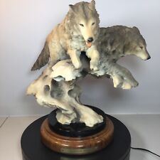 Wolves wolf sculpture for sale  Binghamton