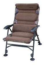 Fishing Chair- High Back Comfort Recliner, Fleece, Camping, Side Tray for sale  Shipping to South Africa