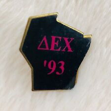 Broche de lapela 1993 Wisconsin Delta Epsilon Chi DECA Honor Society esmalte membro comprar usado  Enviando para Brazil