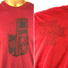 Camiseta Antigua MOPA Rolleiflex Cámara Talla Grande Museo de Arte Fotográfico SanD, usado segunda mano  Embacar hacia Argentina