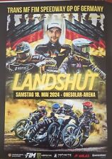 Programa Speedway World Championship Grand Prix 18.5.2024 Lanshut Alemanha, usado comprar usado  Enviando para Brazil