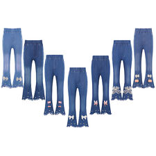 Calça jeans fitness infantil feminina calças de treino com bolsos calças jeans comprar usado  Enviando para Brazil