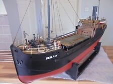 Superb Mountfleet "BEN AIN, Single Hatch Steam Coaster" R/C Model Boat (Quality) for sale  Shipping to South Africa