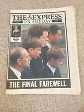 Princess diana funeral for sale  CHELMSFORD