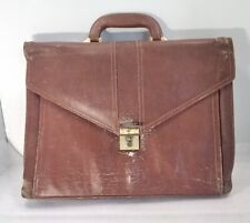 Vintge leather brief for sale  LINCOLN