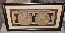 Mary Elizabeth Framed World Map Picture Frame 36.5 X 18.5 for sale  Shipping to South Africa
