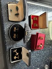 vintage gold cufflinks for sale  SALTBURN-BY-THE-SEA