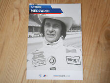 Autogrammkarte arturo merzario gebraucht kaufen  Bad Berneck
