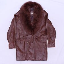italian leather woman coat s for sale  Houston