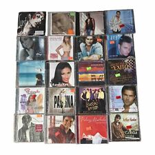 Usado, CD pop latino mexicano Paulina Rubio, Alejando Guzmán Chayanne espanhol lote de 20B comprar usado  Enviando para Brazil