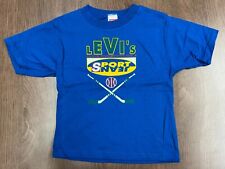 Usado, Vintage Levi's Sport Street Hockey Kids 6 T Camisa DEADSTOCK 90S Criança Tee comprar usado  Enviando para Brazil