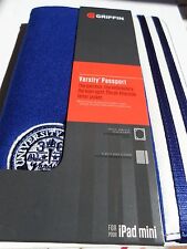 griffin varsity passaporto ipad mini custodia blu bell'oggetto bargin, usato usato  Spedire a Italy