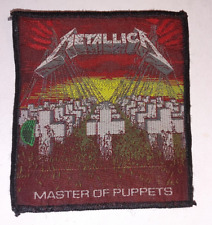 Metallica master patch gebraucht kaufen  Eutin