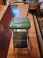 Banqueta de degrau verde antiga vintage cadeira de cozinha escada vintage  comprar usado  Enviando para Brazil