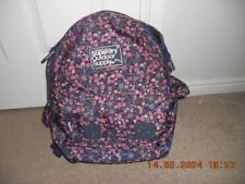 Superdry backpack. multicolour for sale  ALNWICK