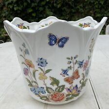 Vintage Aynsley Fine Bone China “Cottage Garden” Indoor Plant Pot for sale  Shipping to South Africa